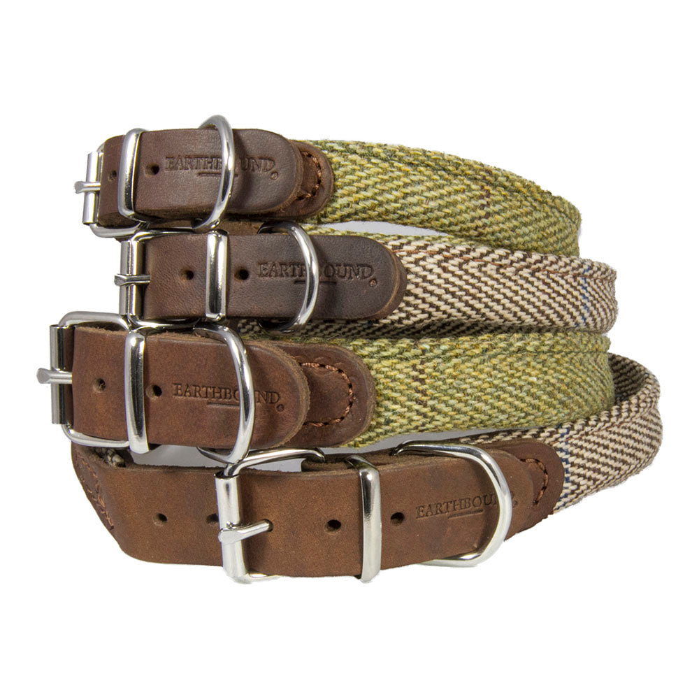 Earthbound tweed dog collar sale