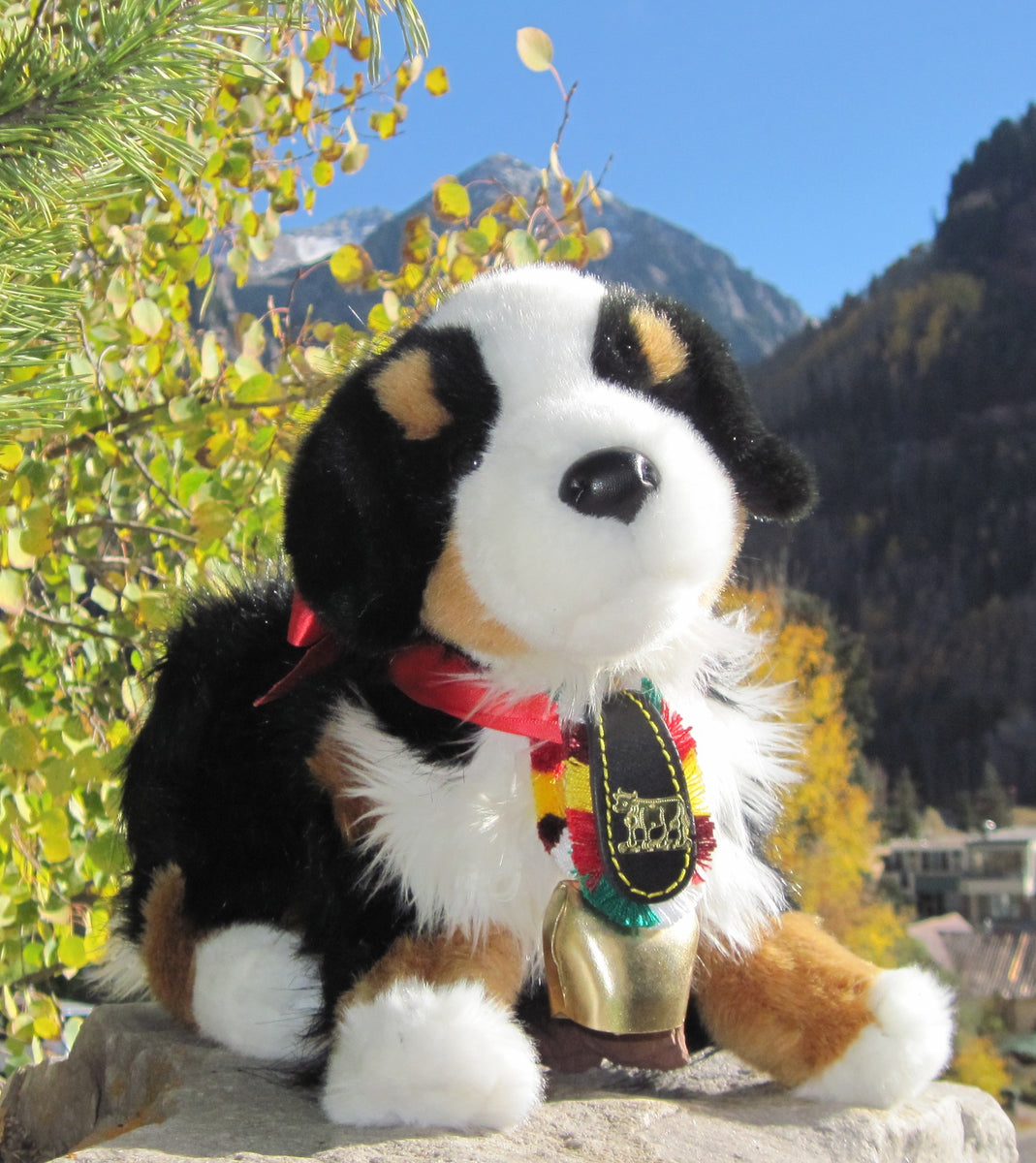 Swiss mountain dog stuffed clearance animal