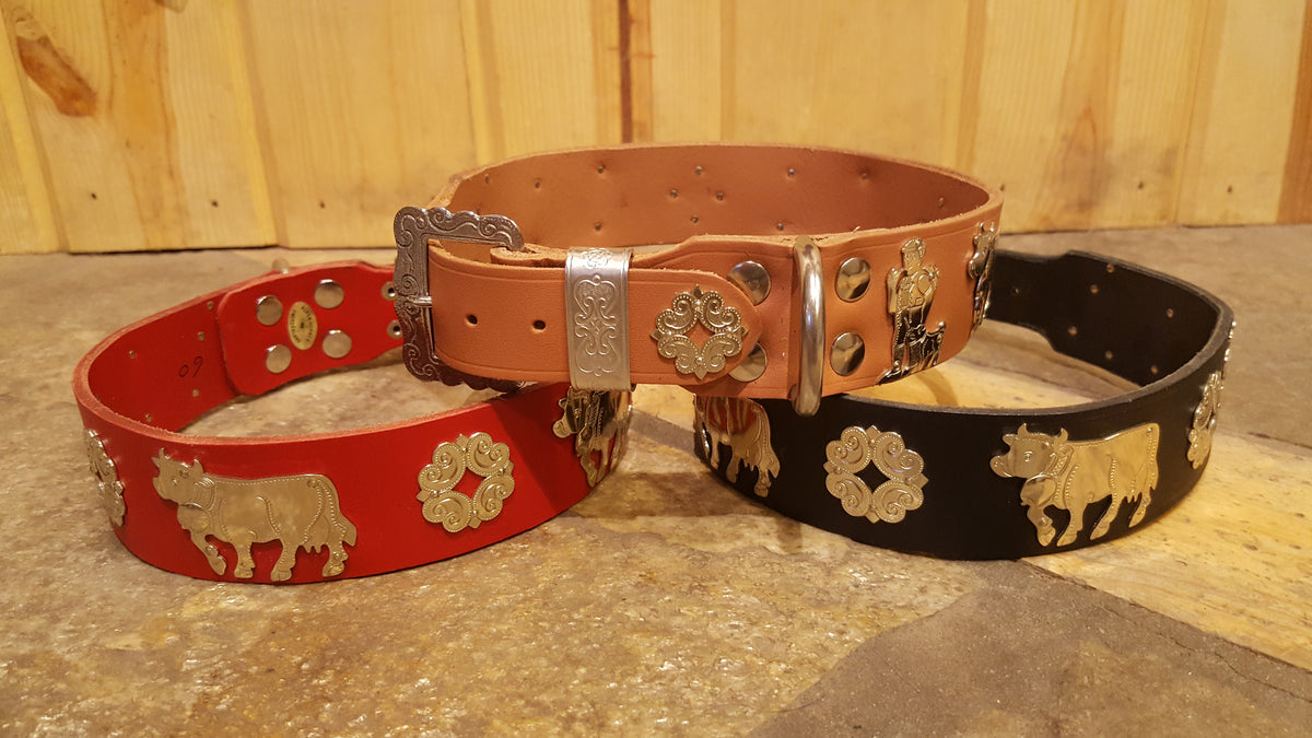 1 Small Contemporary Swiss Dog Collar – Alpen Schatz