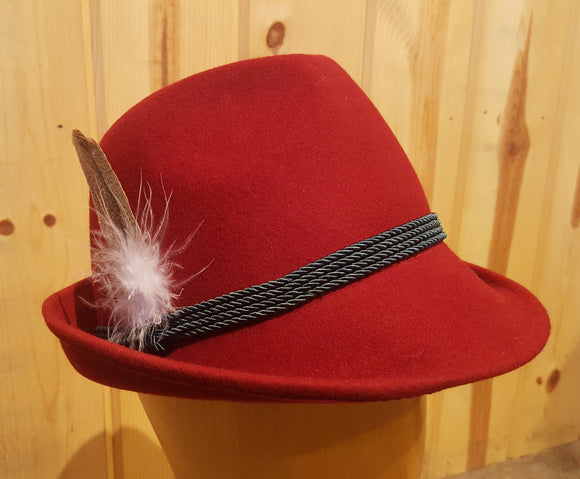 Urige Anglerhut (Traditional Fisherman's hat with Pewter Fish