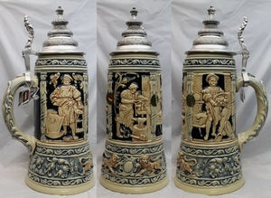 German beer stein deals collection **Authentic Antiques**