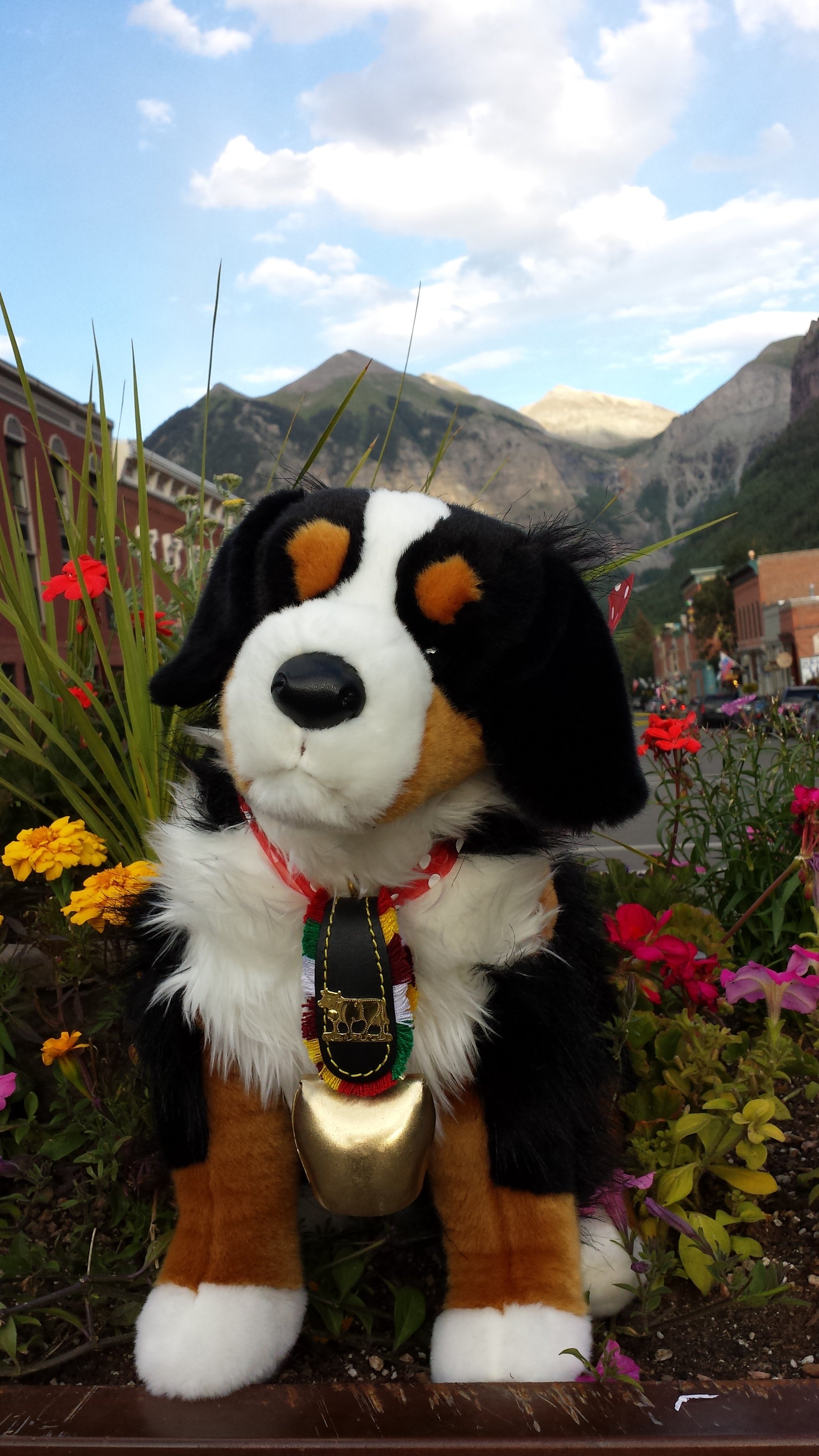 Giant stuffed bernese mountain dog hotsell