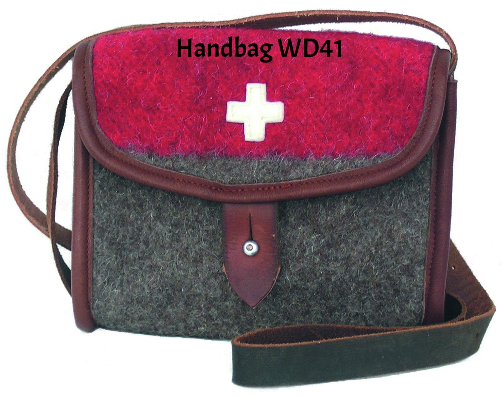 Karlen sold Swiss Handmade Upcycled Army Boiled Wool Blanket Crossbody Bag