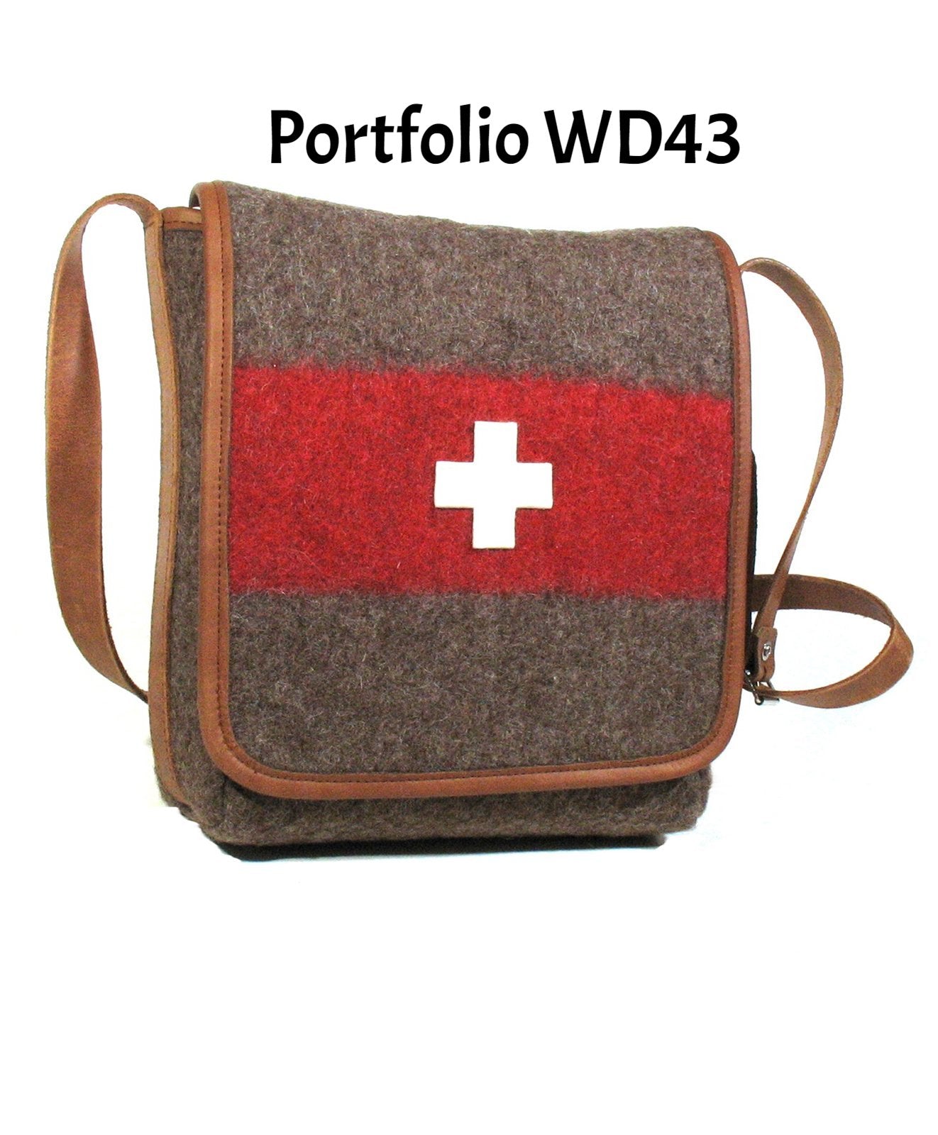 Stylish Swiss Boiled Wool Blanket Handbags by KARLEN Swiss Alpen Schatz